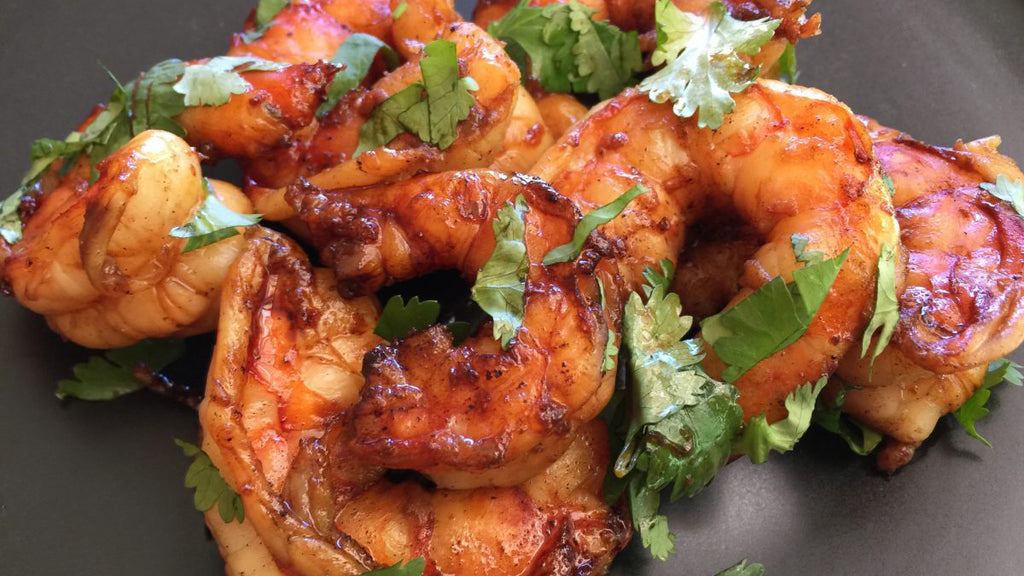 Honey Chilli Prawns