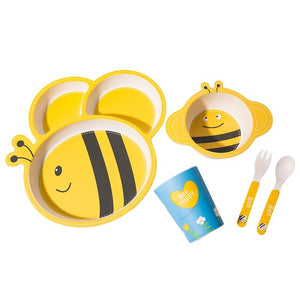 Kids Bamboo Feeding Set - Mudgee Honey Haven