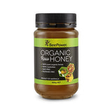 Beepower Organic Raw Honey 500g