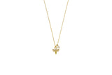 Gold Lemon Bee Necklace