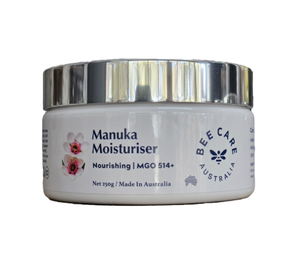 Beecare Moisturiser Manuka MGO 514+250g - Mudgee Honey Haven