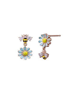 Earing - Blue Daisy Bee - Mudgee Honey Haven