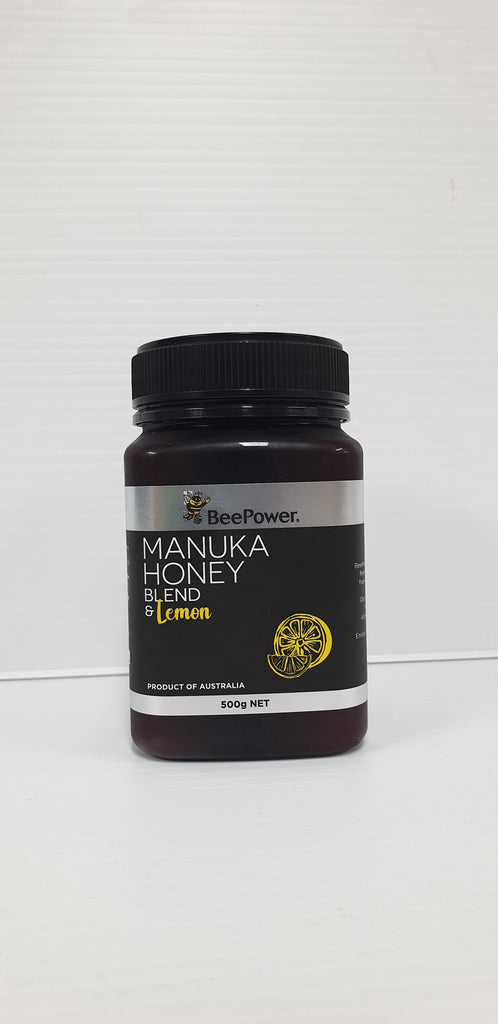 Beepower Manuka Honey & Lemon Blend 250g - Mudgee Honey Haven