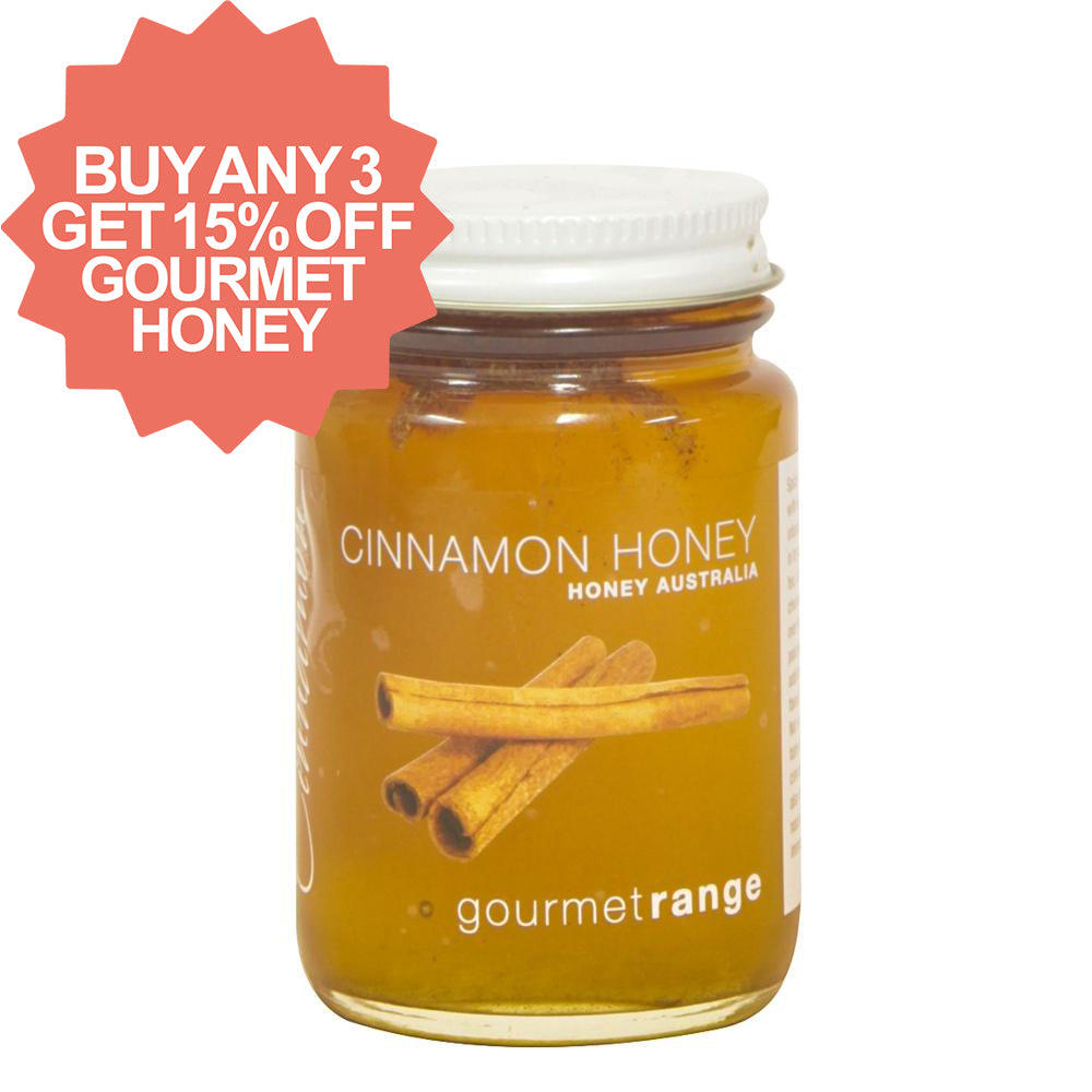 Honey Australia 170g Cinnamon - Mudgee Honey Haven