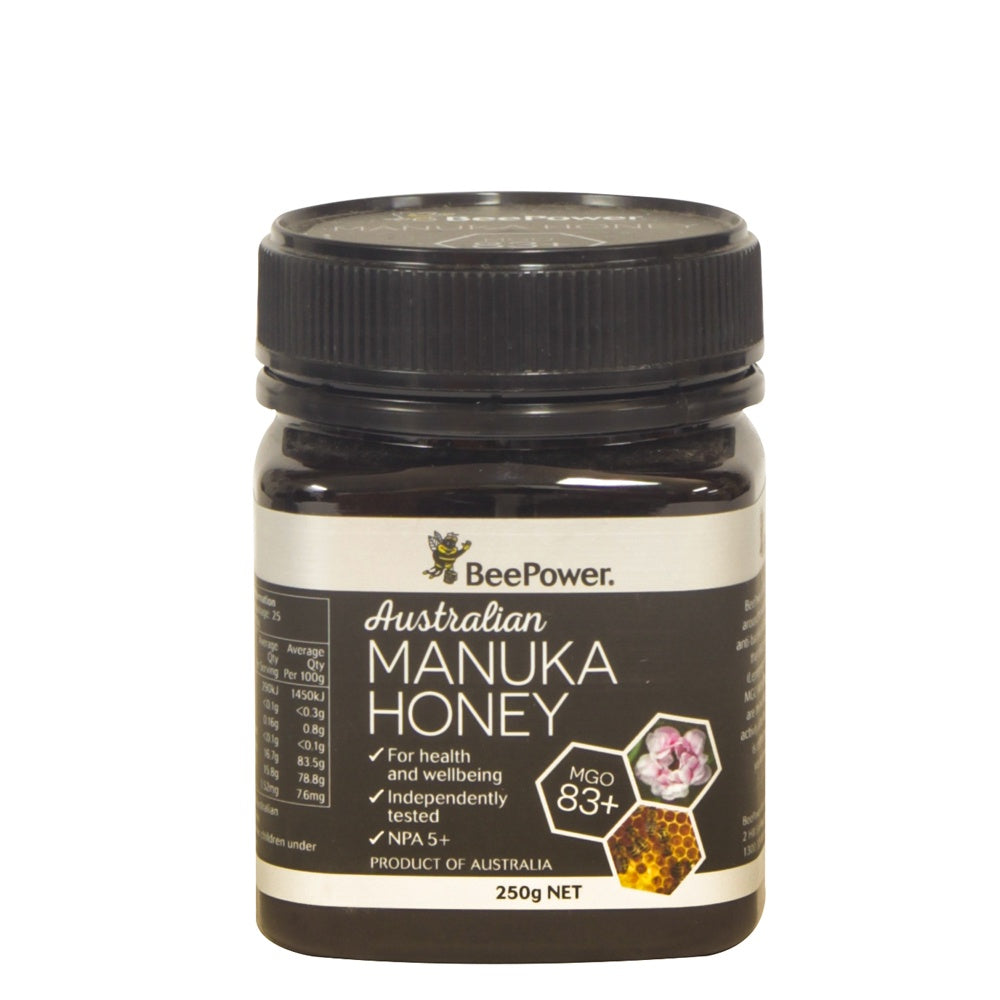 Beepower Manuka (+5 UMF - MGO 83) 250g - Mudgee Honey Haven